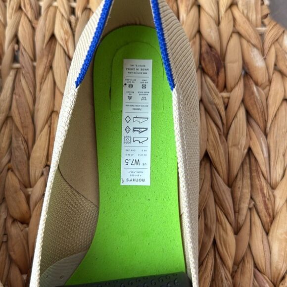 Rothy’s The High Point in Sand Stone Size 7.5 NWOT - Picture 8 of 11